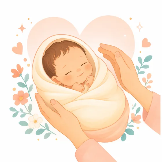 分娩のイラスト